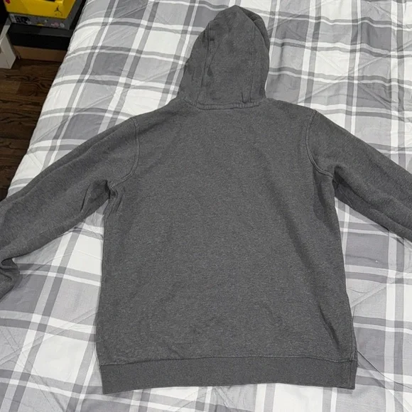 Nike Gray Sweatshirt Classic Pullover Hoodie Size S​ - Picture 5 of 5